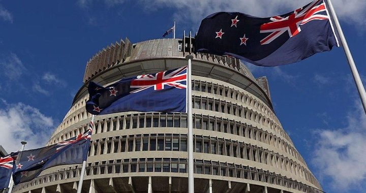 New Zealand flags